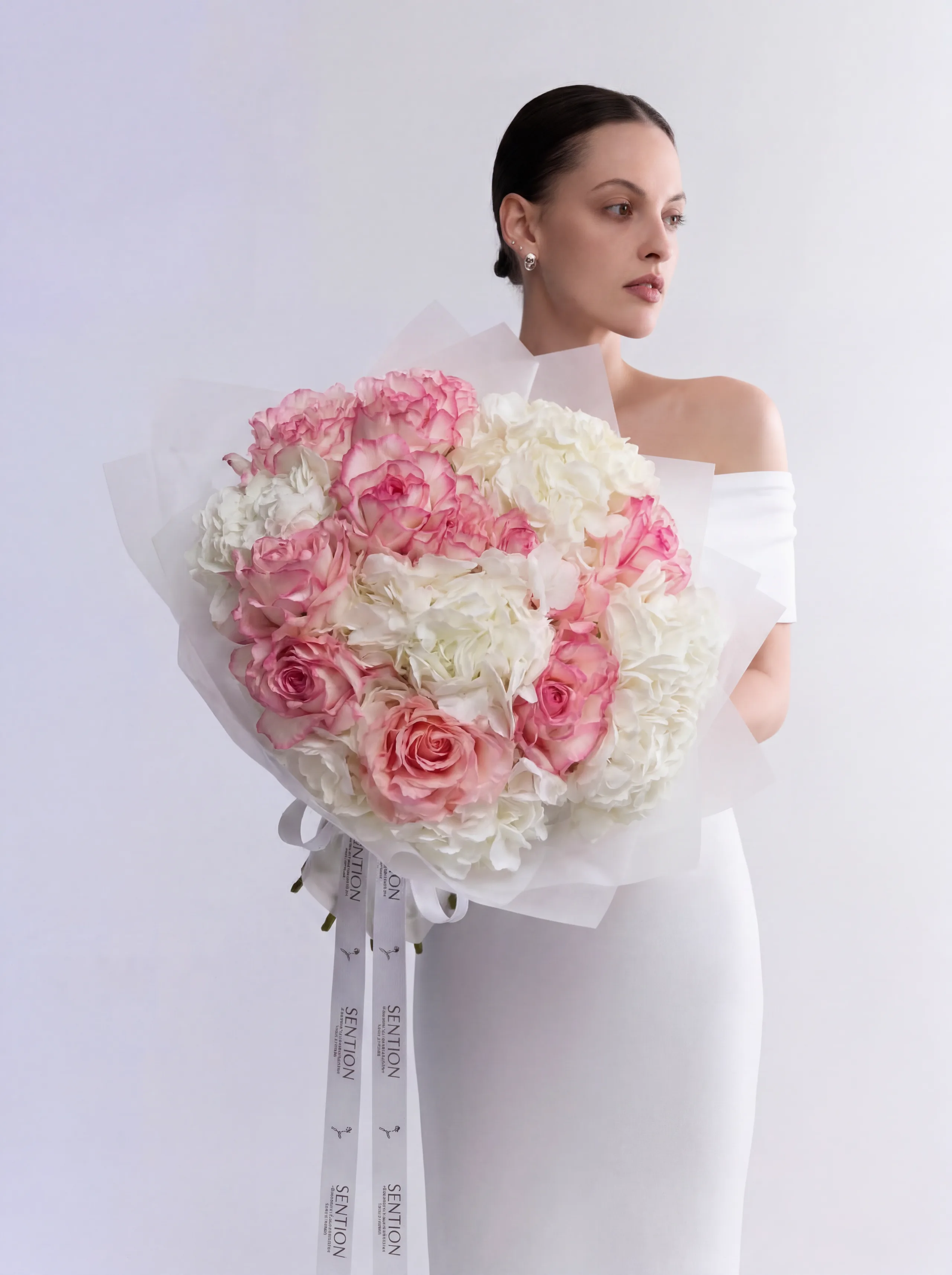 Blush Rose & Hydrangea