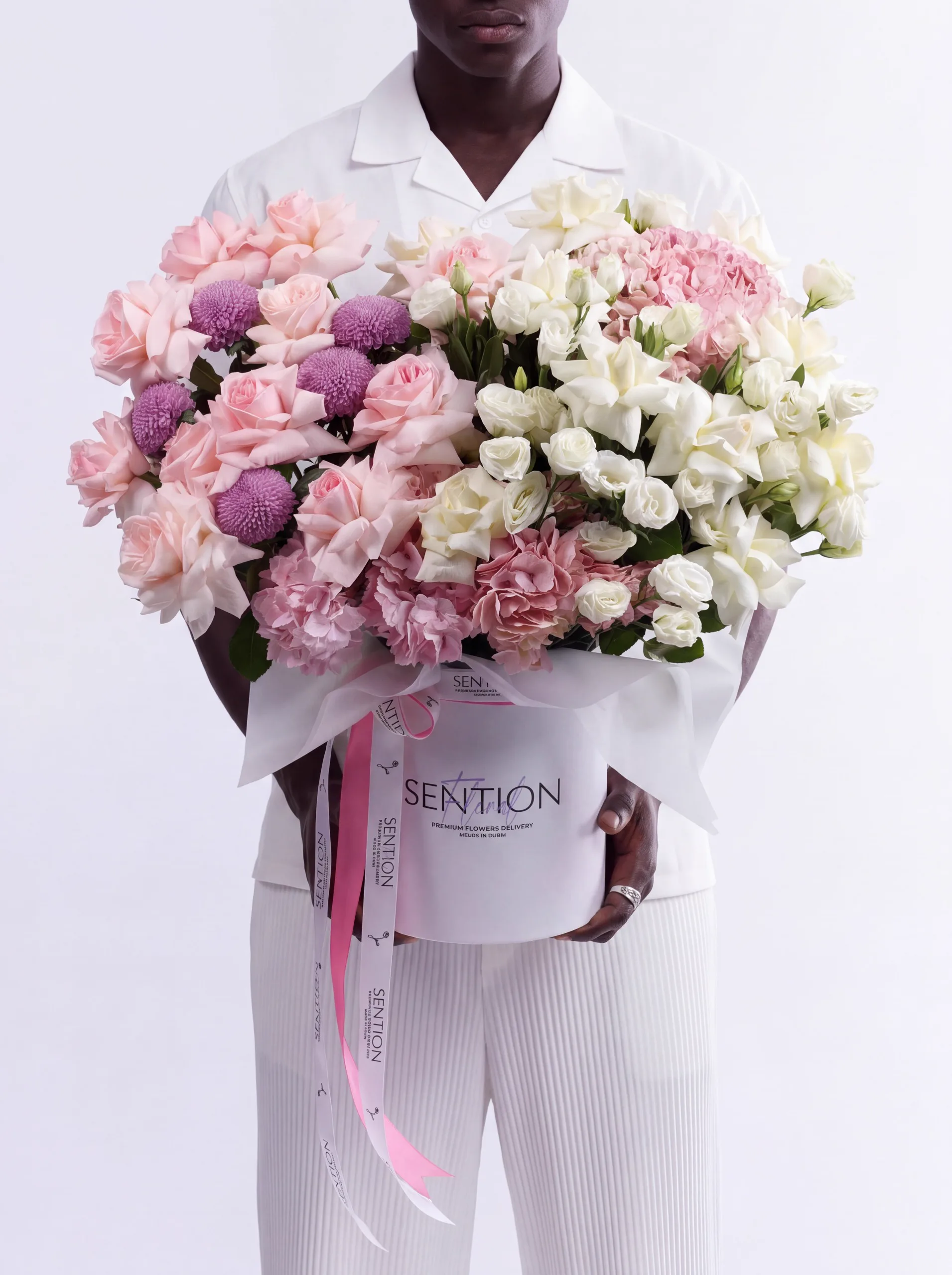 Pink Blossom Hat Box